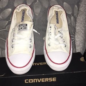 Shoreline white converse